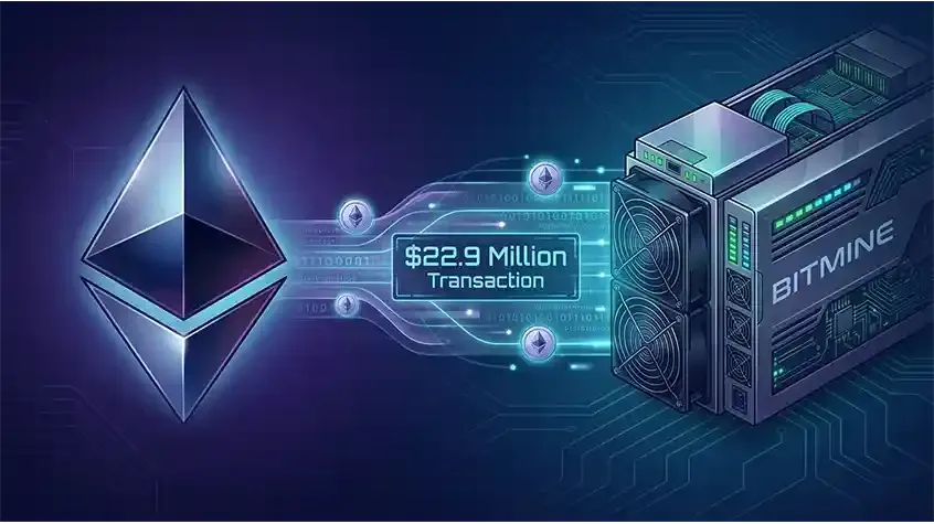 Ethereum Foundation Sells 10,000 ETH to Bitmine for $22.9M